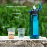 Фляга с фильтром Membrane Solutions Water Filter Bottle aqua green
