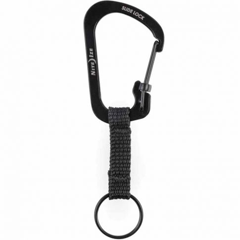 Карабин Nite Ize SlideLock Key Ring #3 черный 