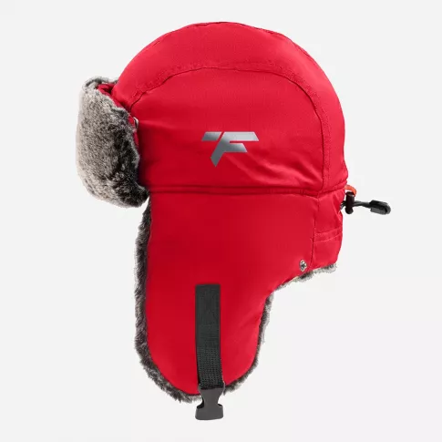 Мембранная шапка-ушанка Finntrail Terra red 