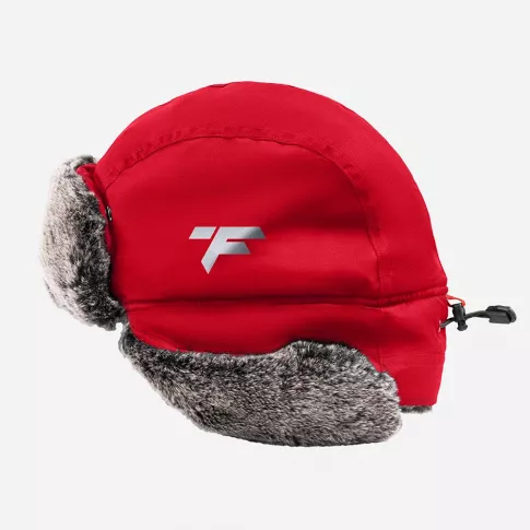 Мембранная шапка-ушанка Finntrail Terra red 