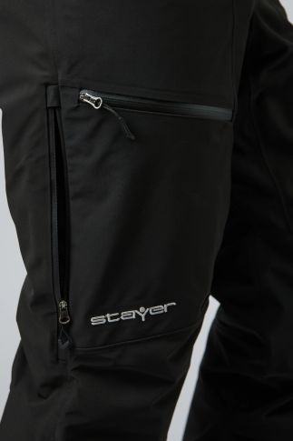 Брюки горнолыжные Stayer Эльбрус черные 