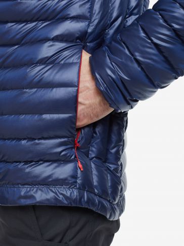 Пуховик мужской Bask Chamonix Light MJ темно-синий 