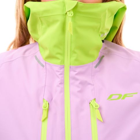 Куртка горнолыжная женская Dragonfly GRAVITY Woman Purple - Lime 
