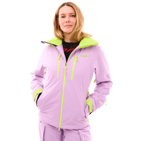 Куртка горнолыжная женская Dragonfly GRAVITY Woman Purple - Lime 