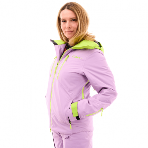 Куртка горнолыжная женская Dragonfly GRAVITY Woman Purple - Lime 
