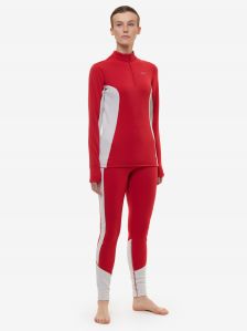Термобелье женское BASK T-SKIN LADY JKT V3 верх красно-серое