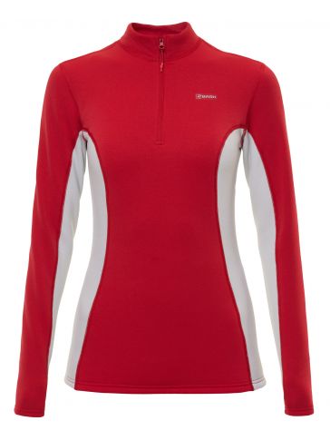 Термобелье женское BASK T-SKIN LADY JKT V3 верх красно-серое 