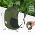 Рюкзак компактный Naturehike NH17A012-B 18L зеленый 