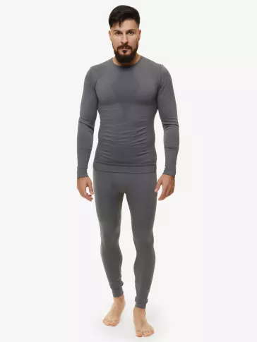 Комплект термобелья мужской Bask Extra Fit серый 