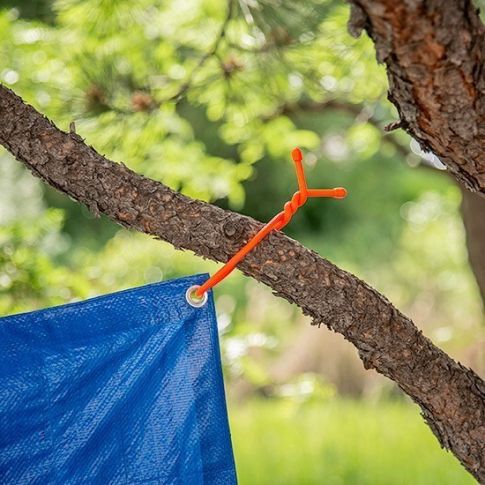 Гибкие стяжки (хомуты) Nite Ize Gear Tie - 24 желтый 2 шт 
