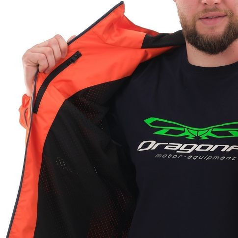 Мембранный мужской костюм Dragonfly Active 2.0 Orange-Blue 