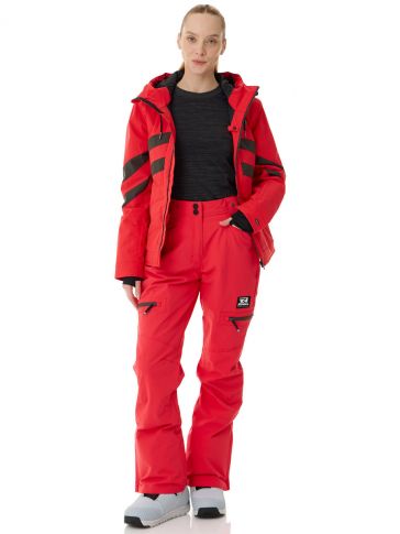 Брюки женские сноубордические Rehall Nori-R Hibiscus Red 