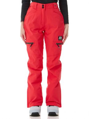 Брюки женские сноубордические Rehall Nori-R Hibiscus Red