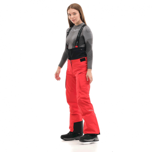Dragonfly брюки горнолыжные женские Gravity Premium WOMAN Red Fluo 