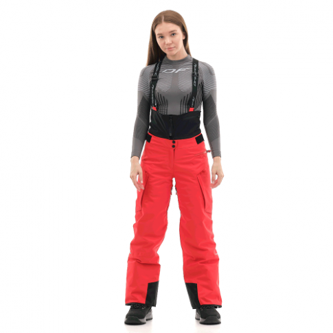 Dragonfly брюки горнолыжные женские Gravity Premium WOMAN Red Fluo 
