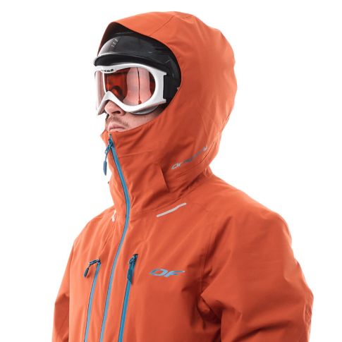 Куртка горнолыжная мужская DragonFly GRAVITY Man Brown - Blue 