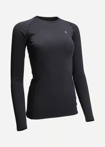 Термобелье женское Сплав Gulf Stream light верх L/S черная 