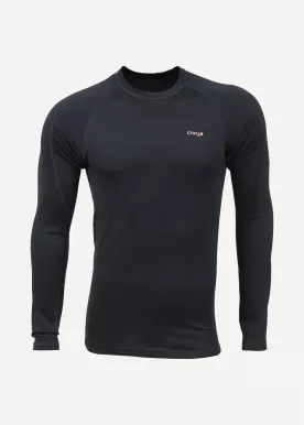 Термобелье Сплав Gulf Stream light верх L/S черная