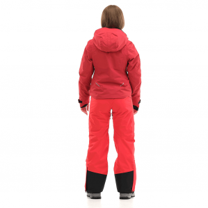 Куртка горнолыжная женская Dragon Fly Gravity Premium Maroon-Red