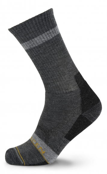 Носки мужские Lorpen MERINO HIKE MIDWEIGHT CREW whales grey 