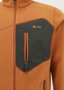 Куртка мужская флисовая Сплав EL Capitan охра
