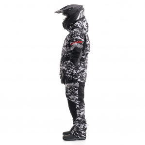 Куртка снегоходная DragonFly Expedition camo-red