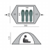 Палатка BTrace Flex 3 быстросборная 