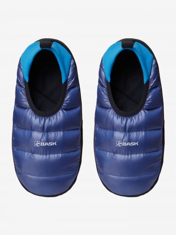Пуховые тапочки Bask D-TUBE SLIPPERS темно-синие 