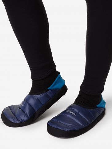 Пуховые тапочки Bask D-TUBE SLIPPERS темно-синие 