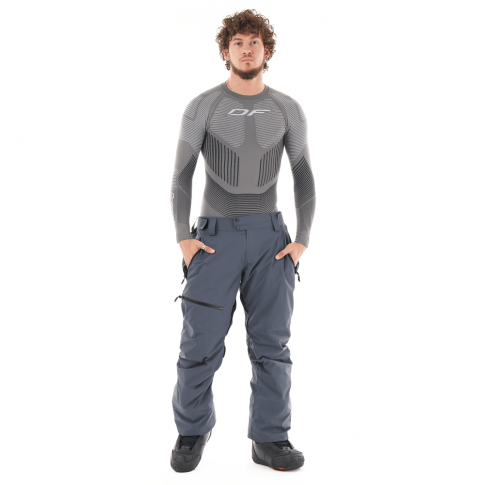 Брюки мужские сноубордические DragonFly BALANCE Grey 