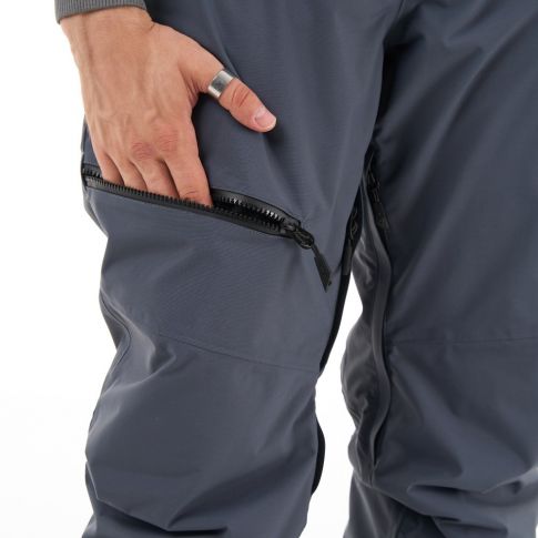 Брюки мужские сноубордические DragonFly BALANCE Grey 