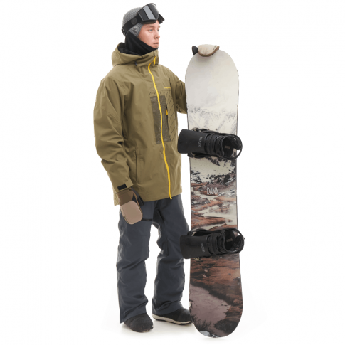 Брюки мужские сноубордические DragonFly BALANCE Grey 