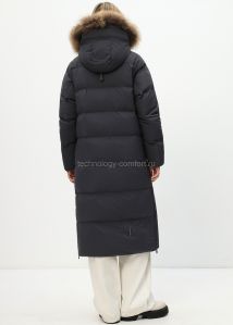 Женское пуховое пальто Technology of Comfort 2410 П графит
