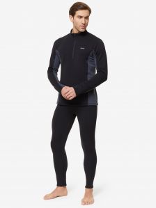 Мужское термобельё BASK T-SKIN MAN JKT черно серый