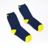 Водонепроницаемые носки DexShell Ultra Thin Crew, синий/желтый