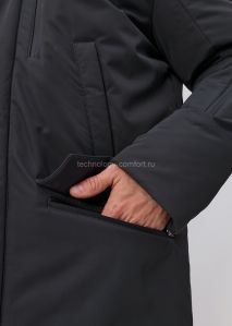 Мужской пуховик Technology of Comfort 5704 темно-серый