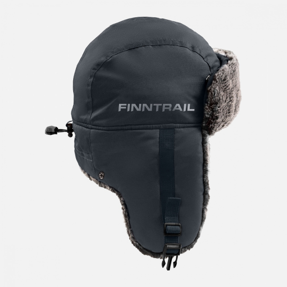 Шапка-ушанка FINNTRAIL TERRA middlegrey 