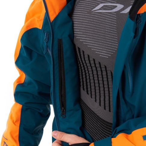 Комбинезон DragonFly Gravity Premium MAN Dark Ocean - Orange 