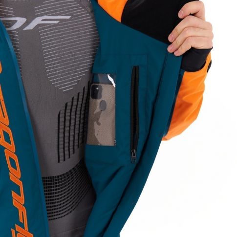 Комбинезон DragonFly Gravity Premium MAN Dark Ocean - Orange 