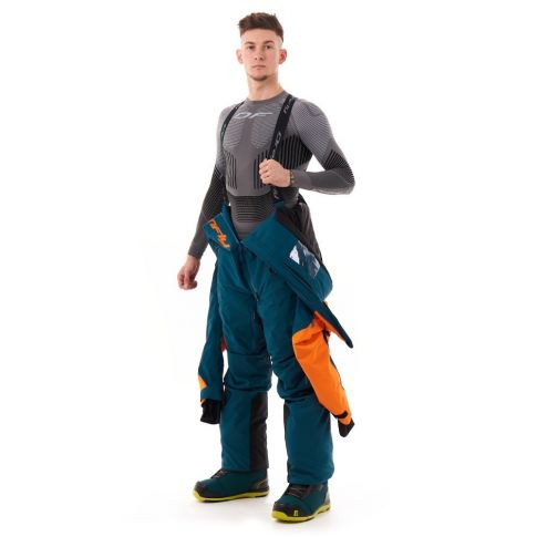 Комбинезон DragonFly Gravity Premium MAN Dark Ocean - Orange 