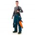 Комбинезон DragonFly Gravity Premium MAN Dark Ocean - Orange 