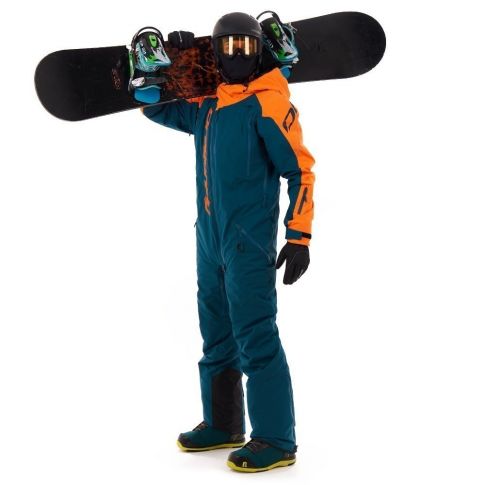 Комбинезон DragonFly Gravity Premium MAN Dark Ocean - Orange 