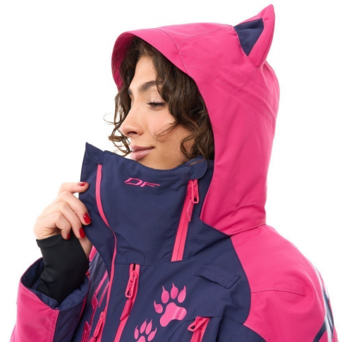 Комбинезон женский Dragonfly EXTREME Dark Blue - Pink Cat 