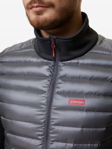 Жилет пуховой мужской BASK CHAMONIX LIGHT VEST серый