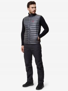 Жилет пуховой мужской BASK CHAMONIX LIGHT VEST серый