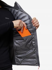 Жилет пуховой мужской BASK CHAMONIX LIGHT VEST серый