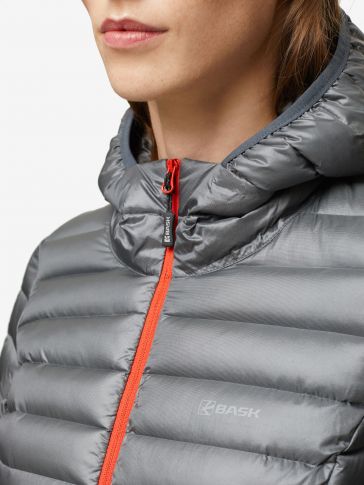 Пуховик женский Bask Chamonix Light LJ V2 серый 