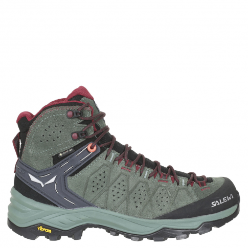 Ботинки женские Salewa Ws Alp Trainer 2 Mid Gtx Duck Green/Rhododendon 