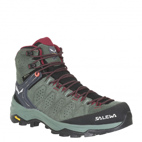 Ботинки женские Salewa Ws Alp Trainer 2 Mid Gtx Duck Green/Rhododendon 