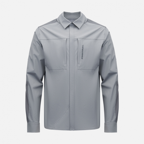 Рубашка мужская FINNTRAIL BREEZE grey 